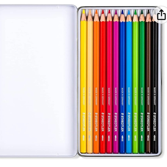 New lot Staedtler coloured pencils, eraser, and Drawing pencils art sketching - Picture 6 of 15